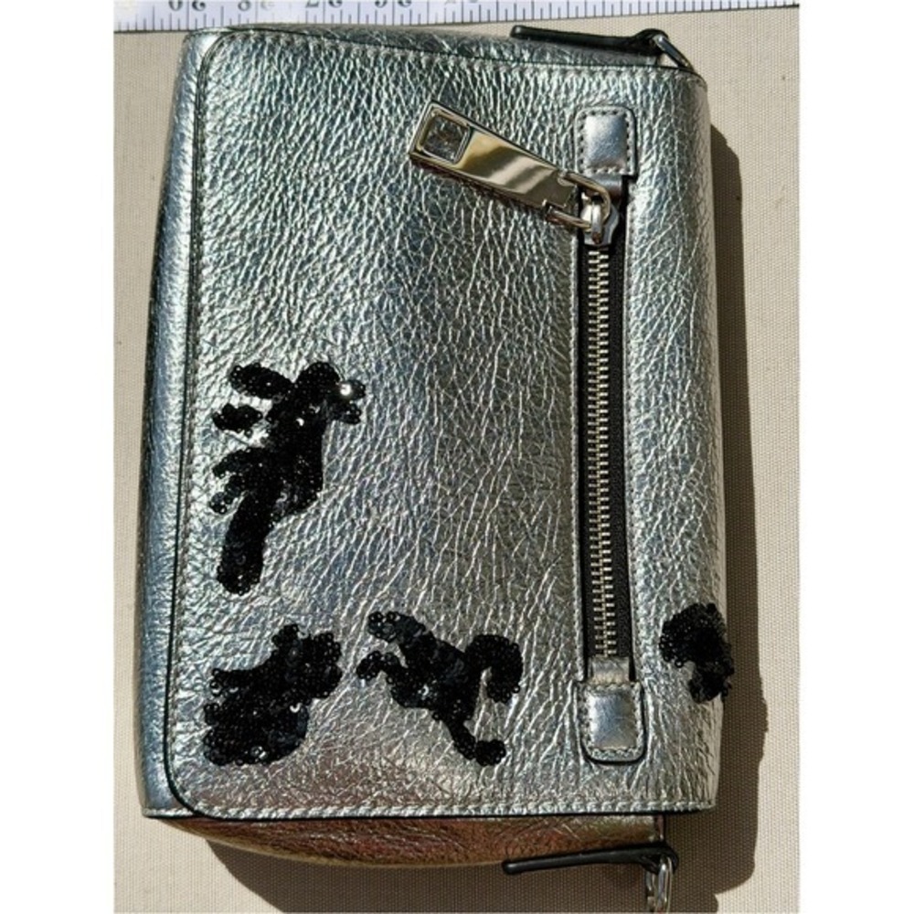 Marc Jacobs Vintage 2016 Runway Metallic Gotham Sequin Animals Crossbody - Picture 10 of 17